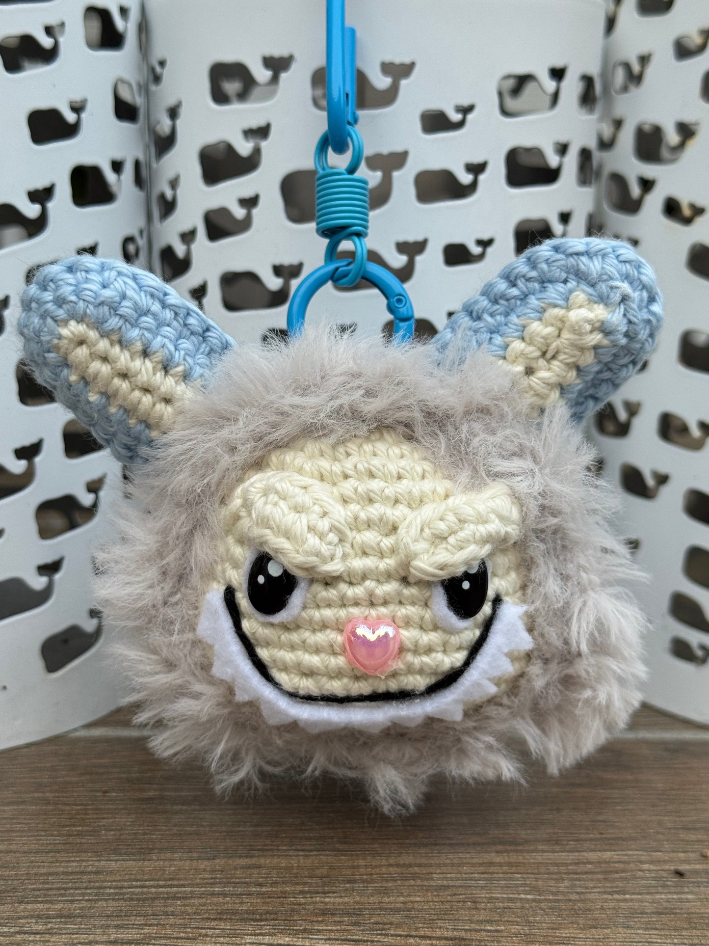 Handmade Crochet Labubu Keychains