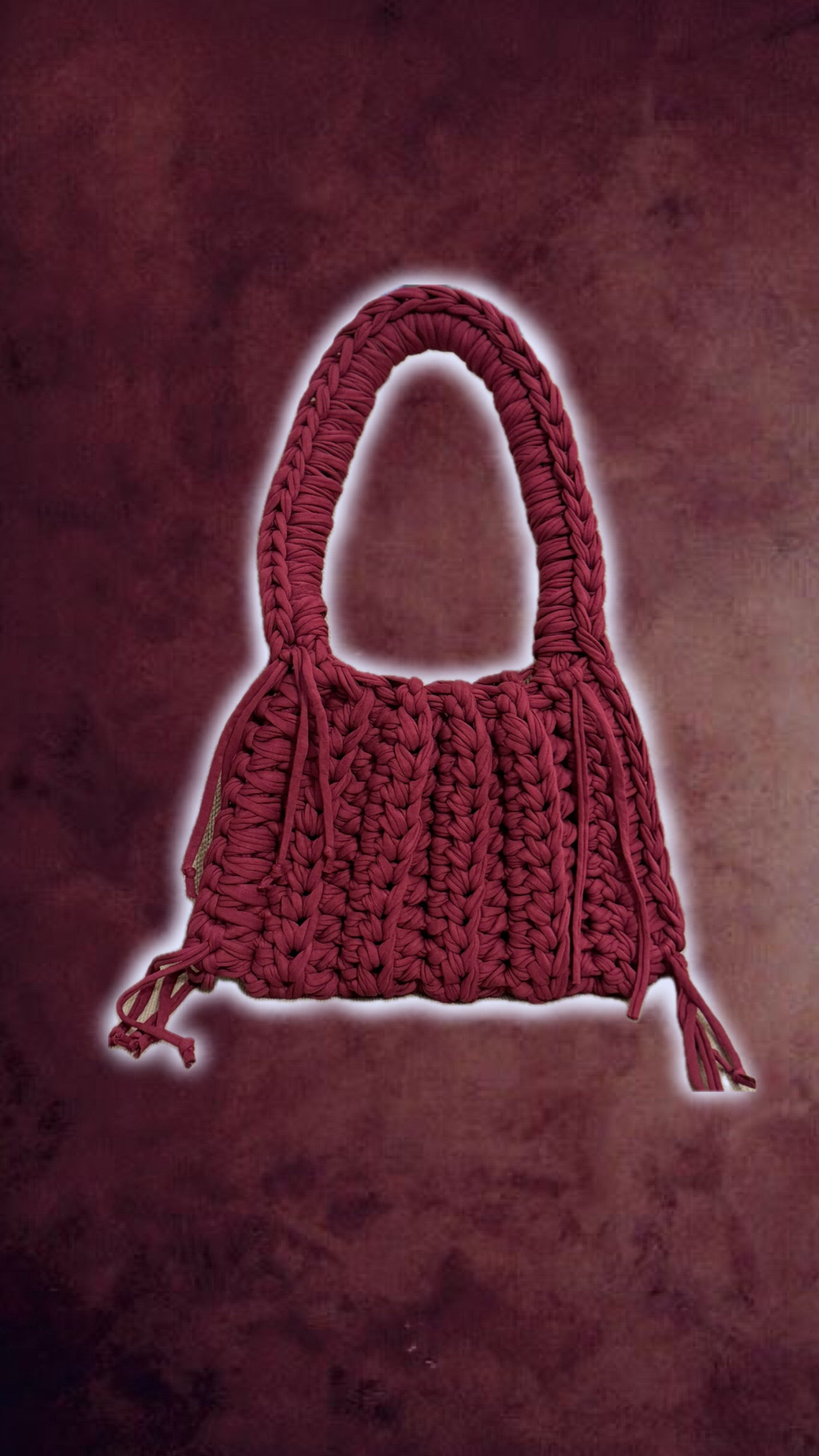 The Dusk Bag - T-shirt Yarn