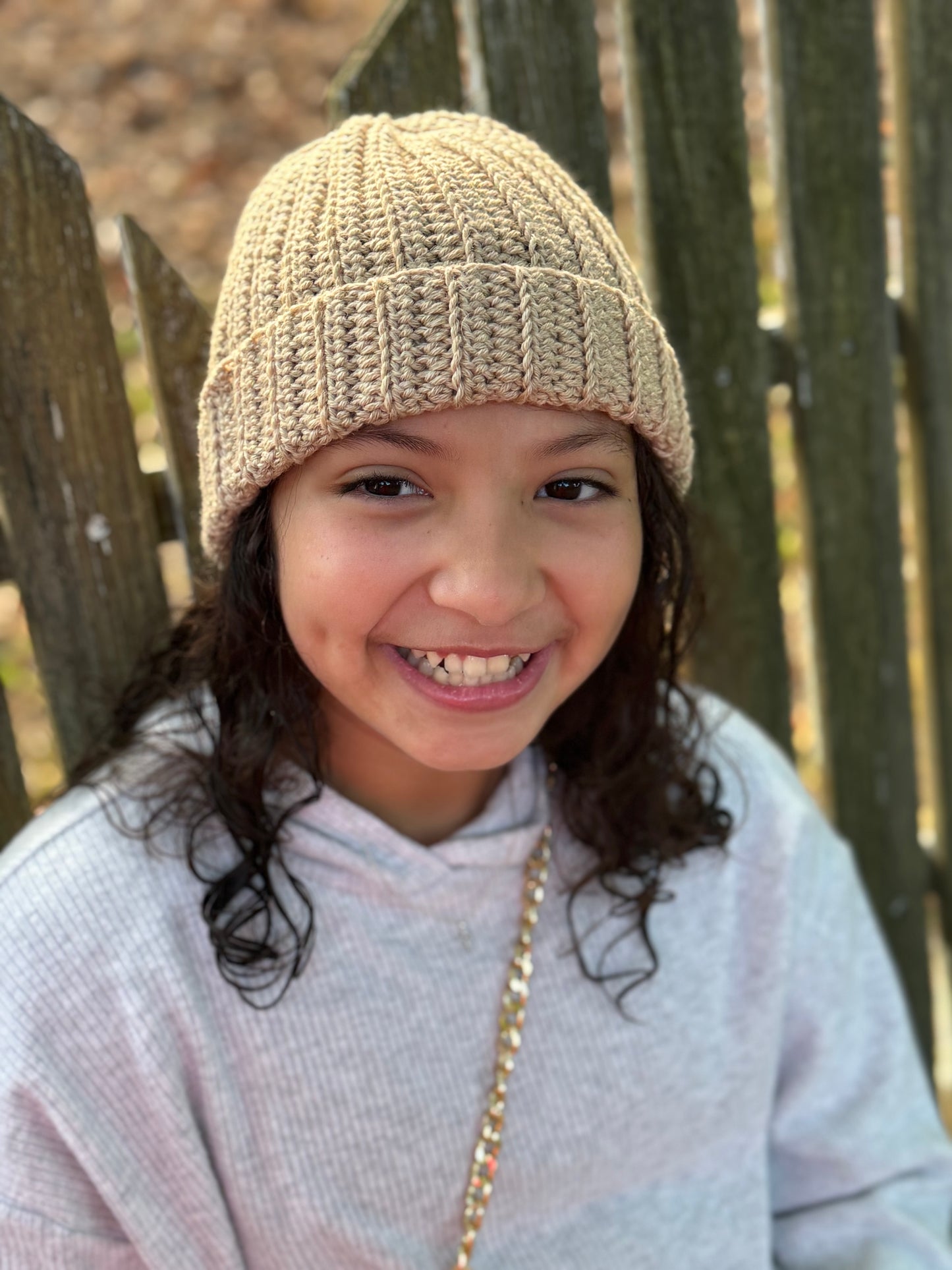 Classis Ribbed Knit Beanie - Handmade Crochet Hat