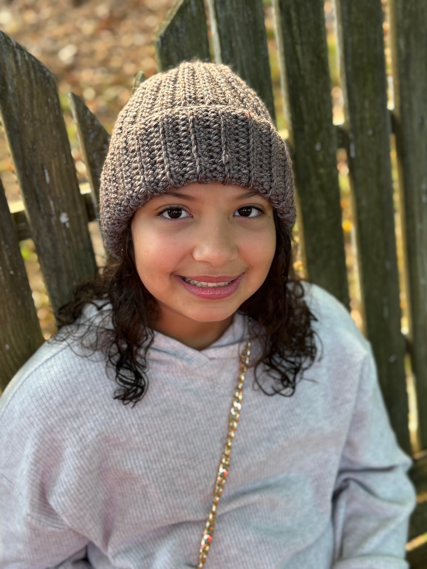 Classis Ribbed Knit Beanie - Handmade Crochet Hat