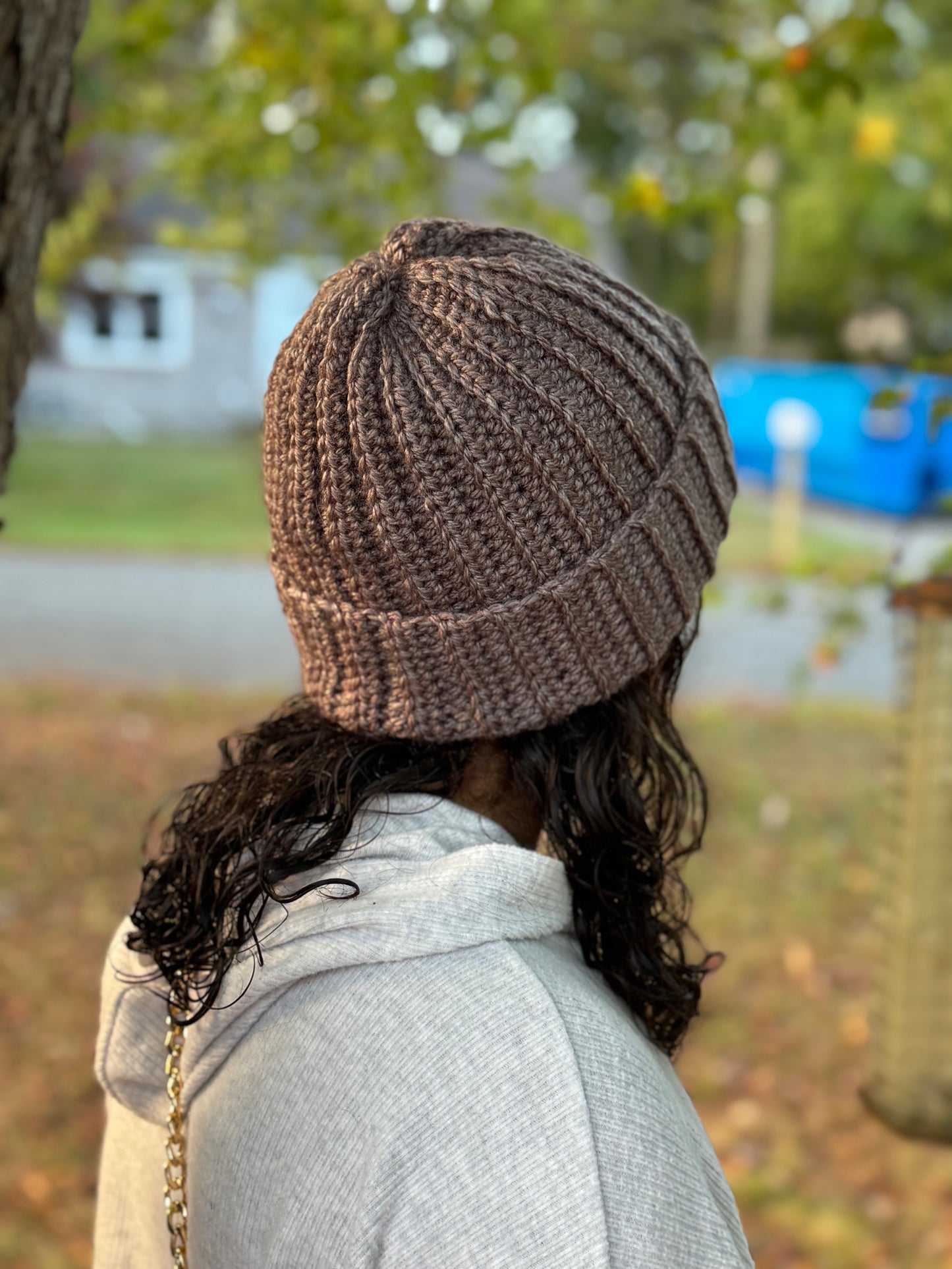 Classis Ribbed Knit Beanie - Handmade Crochet Hat