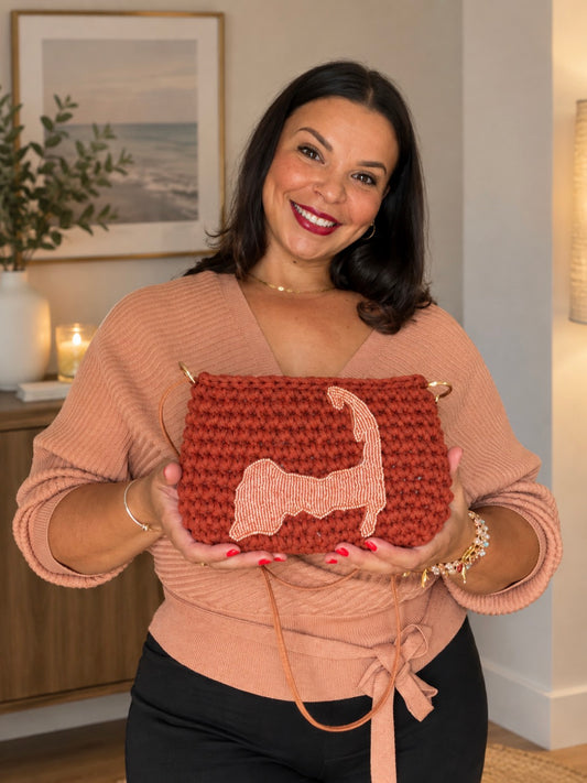 Beaded Nordic Knot Bag