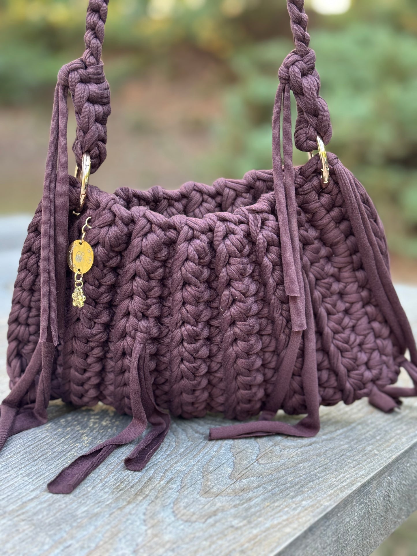 Mini Verge Crossbody - T-shirt Yarn