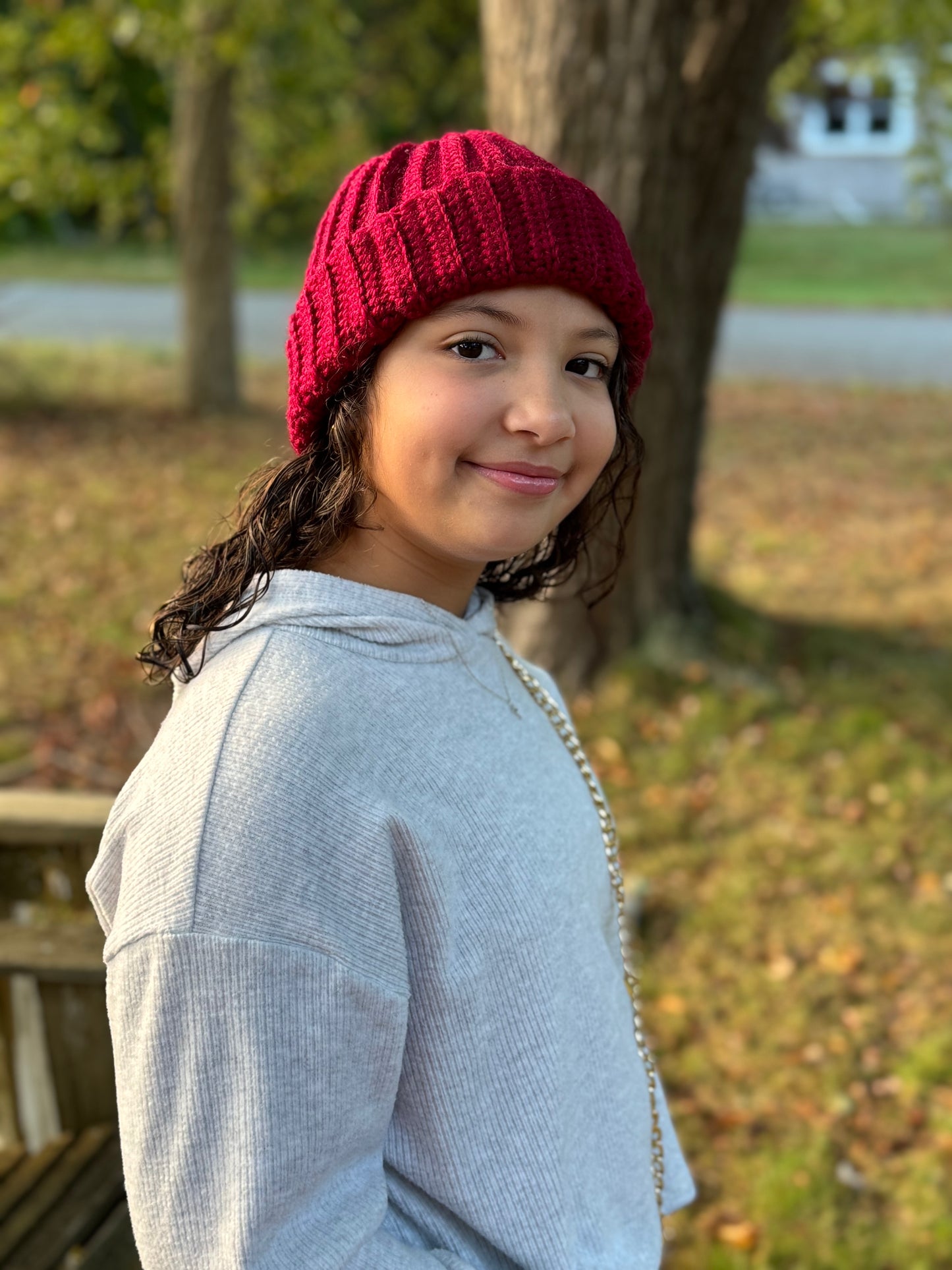 Classis Ribbed Knit Beanie - Handmade Crochet Hat