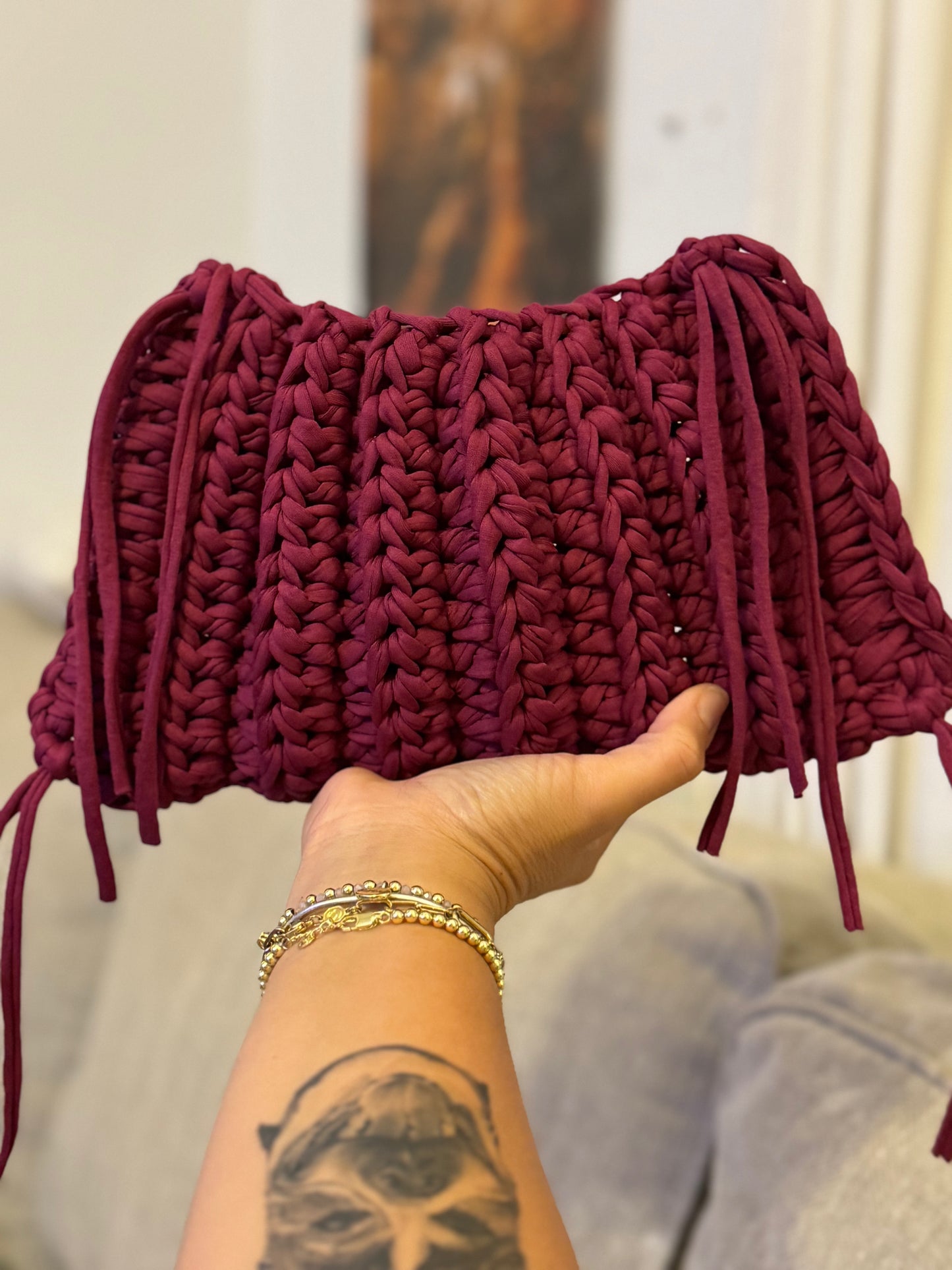 Mini Verge Crossbody - T-shirt Yarn