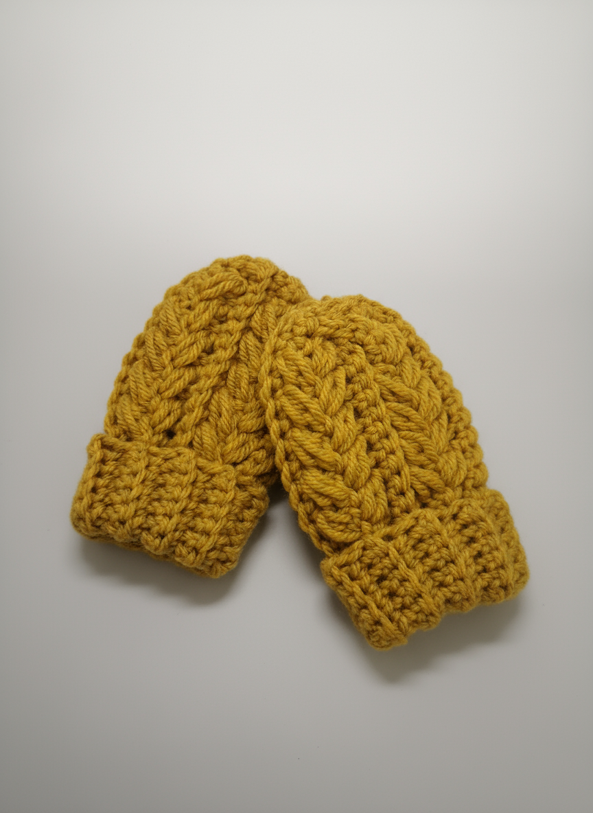 Handmade Baby Mittens