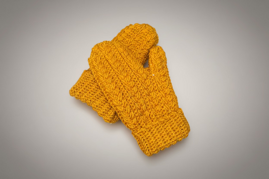 Fleece Lined Adult Mittens