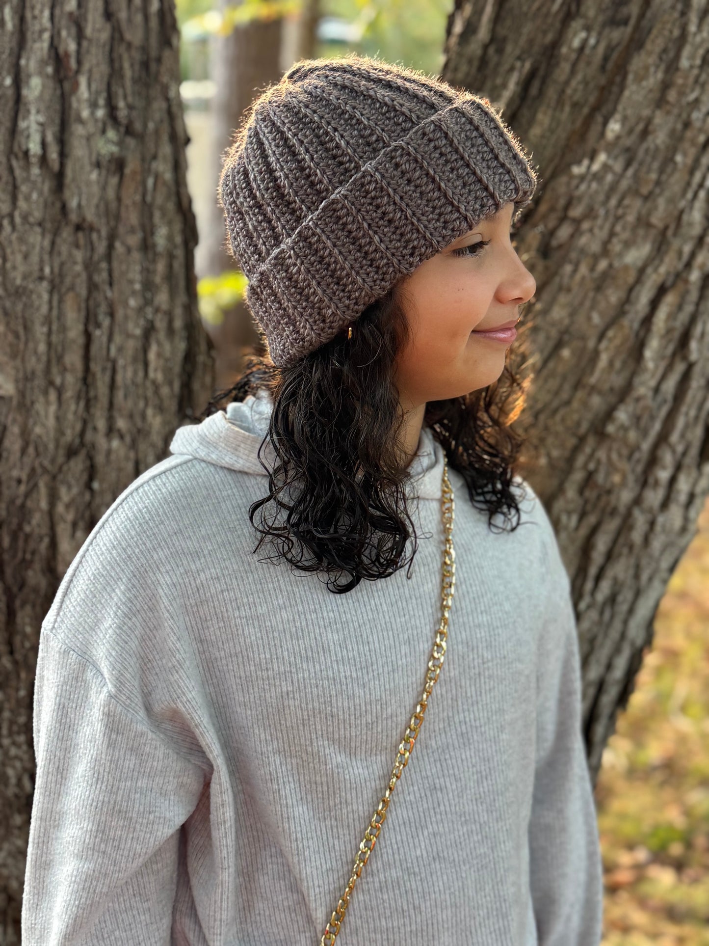 Classis Ribbed Knit Beanie - Handmade Crochet Hat