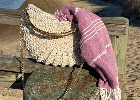Cape Cod Seashell Bag - Large